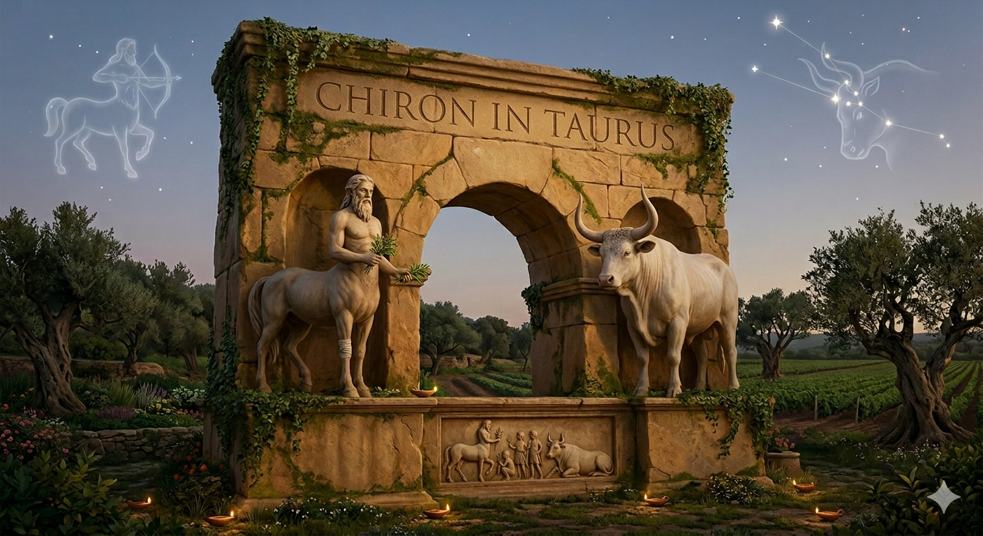 chiron in taurus