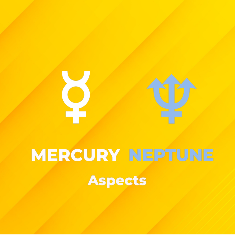 Mercury-Neptune Aspects