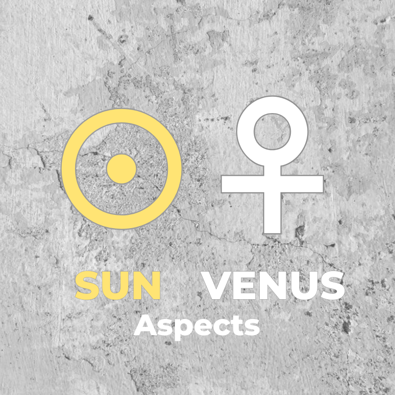 sun-venus aspects