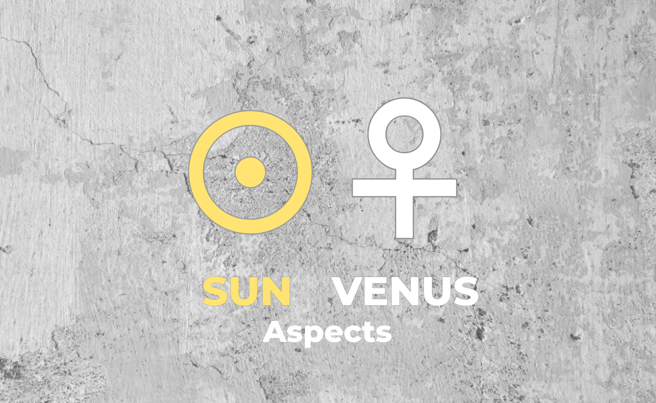 sun-venus aspects