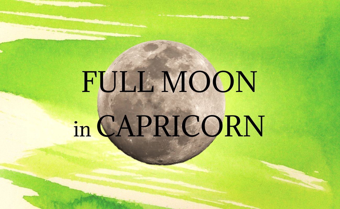 full moon in Capricorn