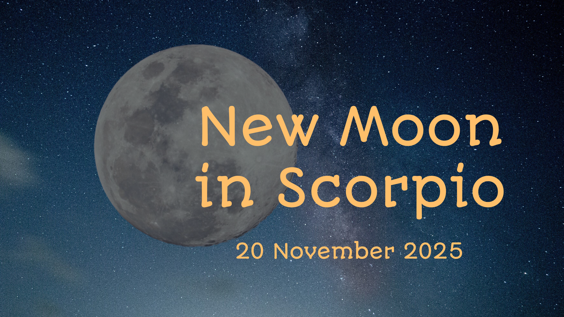 new moon in scorpio