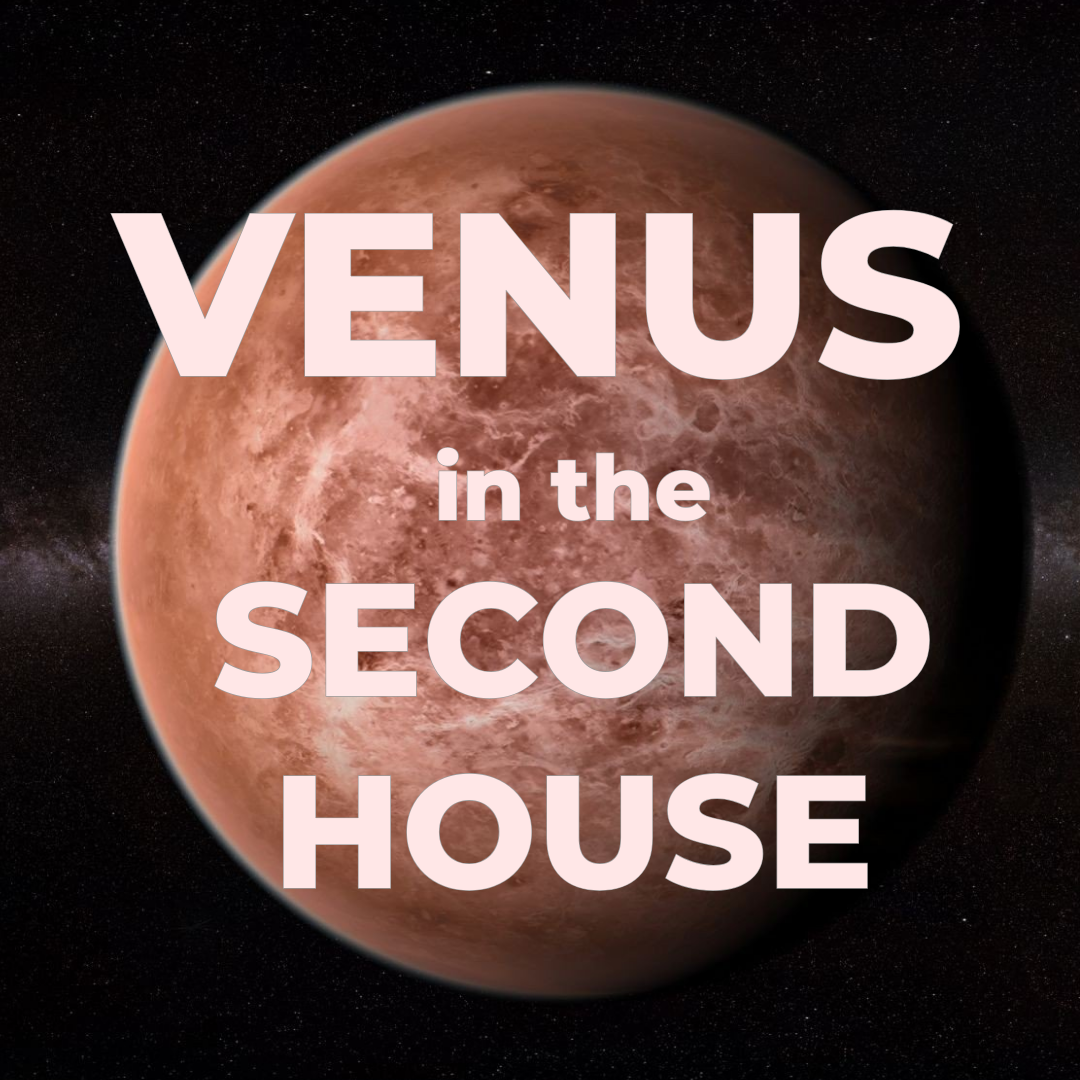 venus in second house